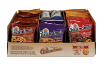 Grandma's Cookie, Variety Mix - 33 pack, 2.5 oz packages