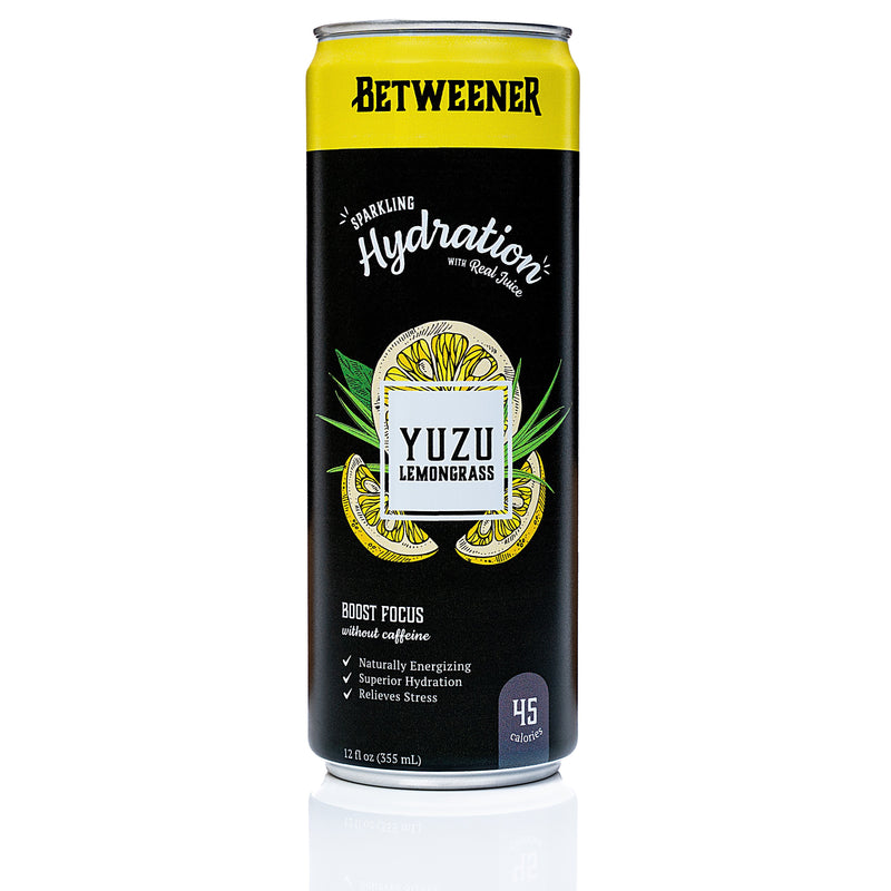 BTWEENER - Hydration Seltzer, Yuzu Lemongrass