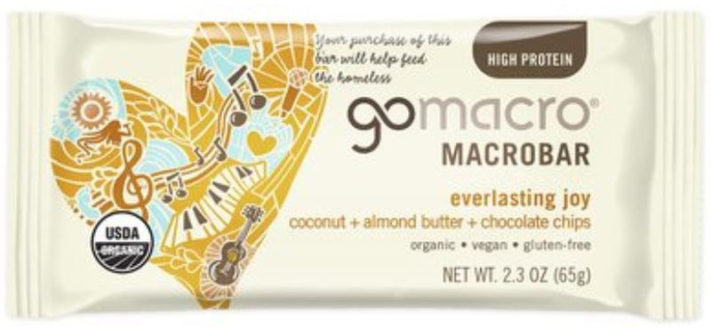 GoMacro - Protein Bar, Coconut + Almond Butter + Chocolate Chips