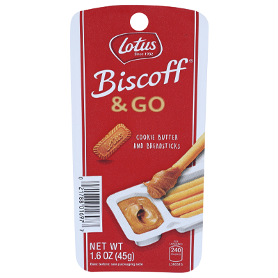 Lotus Biscoff - Biscoff & Go Cookie Butter & Breadsticks